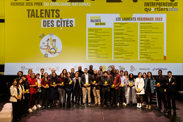 Remise des prix des talents des cités 2023